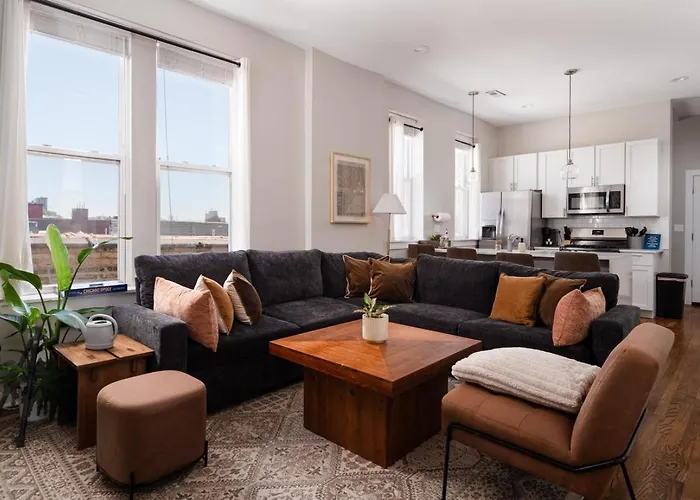 Apartamento Penthouse With Private Rooftop And Skyline Views - Sleeps 6
