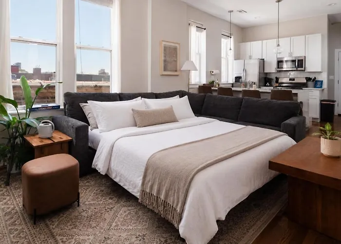 Penthouse With Private Rooftop And Skyline Views - Sleeps 6 Apartamento Chicago